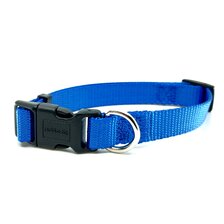 Nobleza obojok nastaviteľný jednofarebný 1,5 cm x 25-40 cm modrý